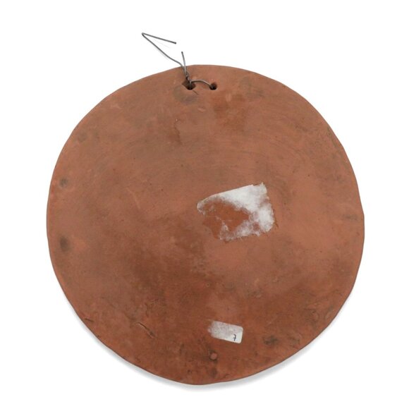 Mayan AZTEC Sun CALENDAR Wall Plaque in Clay Brown Terracotta Handmade - Picture 3 of 9